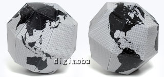 Geografia組立式地球儀［3D]組み立てキット