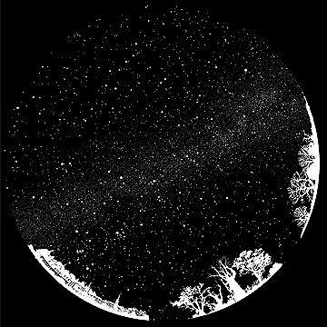 ホームスターオーロラ そして、満天の星々が現れます。