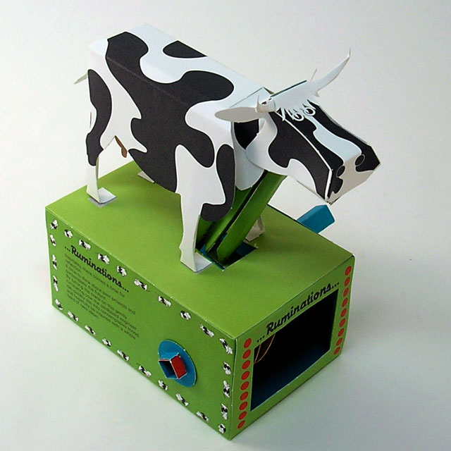 フライングピッグ/モグモグ牛/ギフト・アイデア商品【面白ざっか